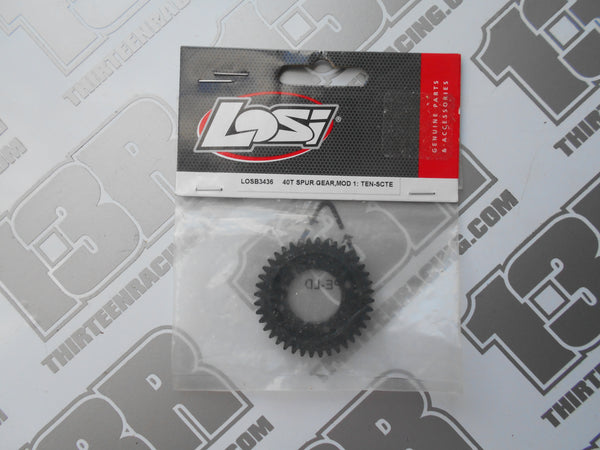 Team Losi Ten SCTE 40T Spur Gear Mod 1, LOSB3436
