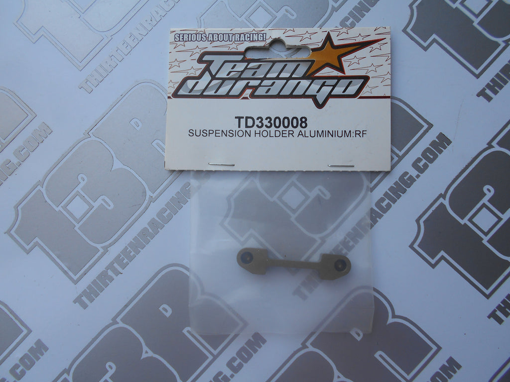 Team Durango DEX410 Aluminium Suspension Holder - RF, TD330008, 2010, R, V3, V4, DESC410
