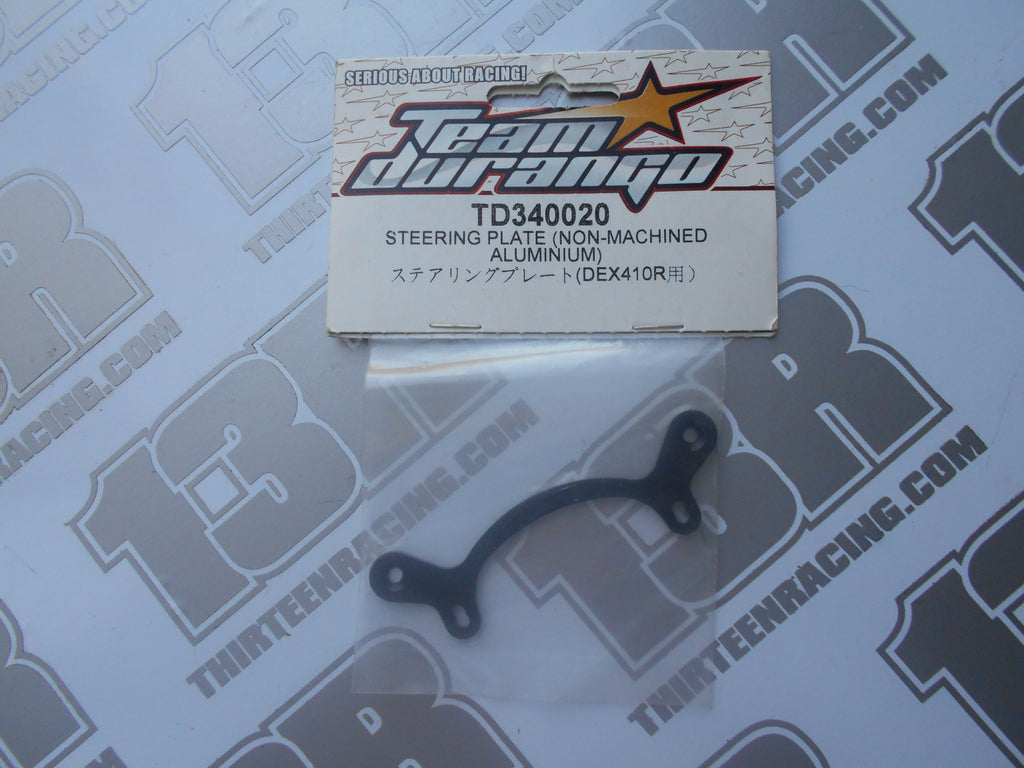 Team Durango DEX410 Aluminium Steering Plate (Non-Machined), TD340020, DESC410