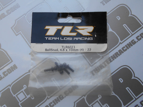 TLR 22/T/SCT Ballstud, 4.8x10mm (4pcs), TLR6023, 2.0, 3.0, 4.0, 5.0