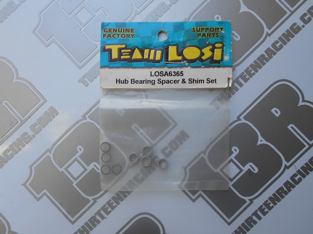 Team Losi JRX-S Hub Bearing Spacer & Shim Set, LOSA6365
