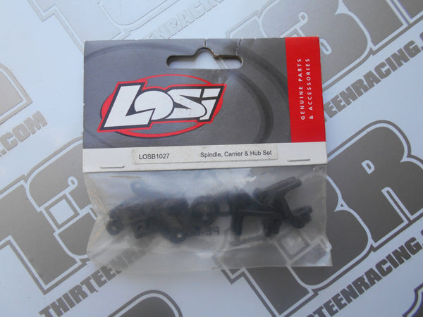 Team Losi Mini-T Spindle, Carrier & Hub Set, LOSB1027