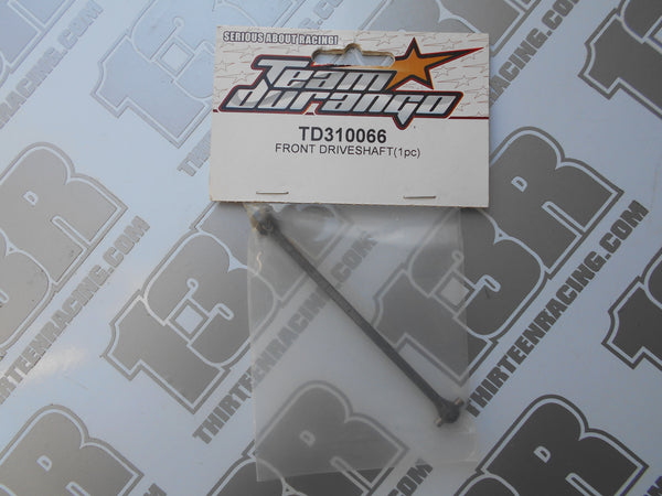 Team Durango DNX408/DEX408 Front Driveshaft (1pc), TD310066, V2