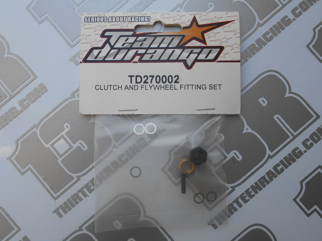 Team Durango DNX408 Clutch & Flywheel Fitting Set, TD270002, V2, DNX408T
