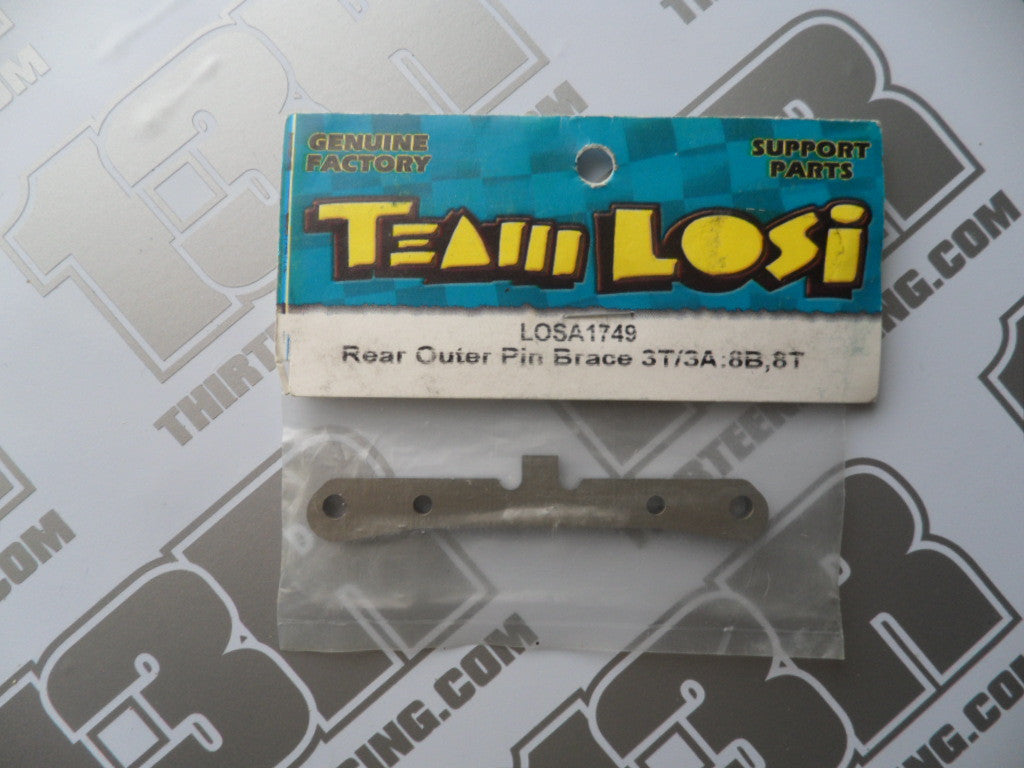 Team Losi 8B/8T Rear Outer Hinge Pin Brace - 3T/3A, LOSA1749