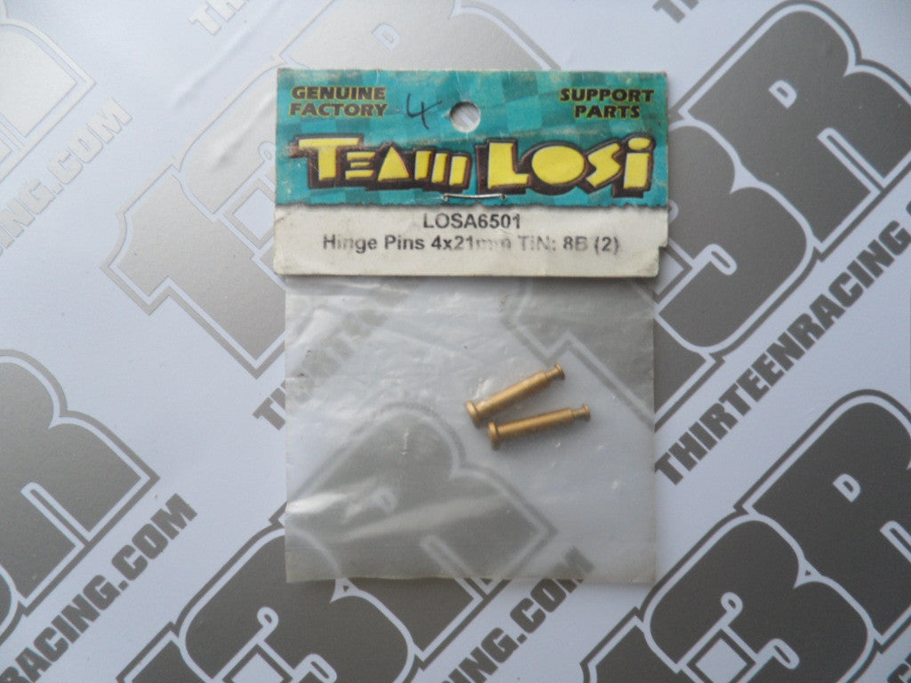 Team Losi 8B Ti-Nitride Hinge Pins 4 x 21mm (2pcs), LOSA6501