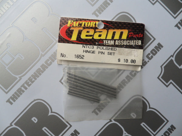 Team Associated Factory Team NTC3 Polished Hinge Pin Set, #1652