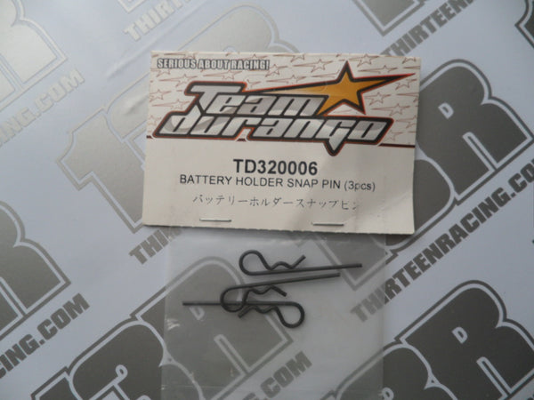 Team Durango DEX410 Battery Holder Snap Pin (3pcs), TD320006, DESC410