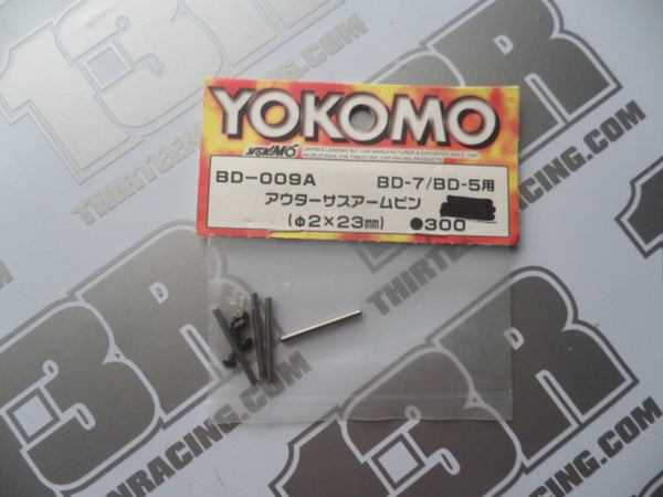 Yokomo BD-5/BD-7 Outer Suspension Arm Pins (4pcs), BD-009A