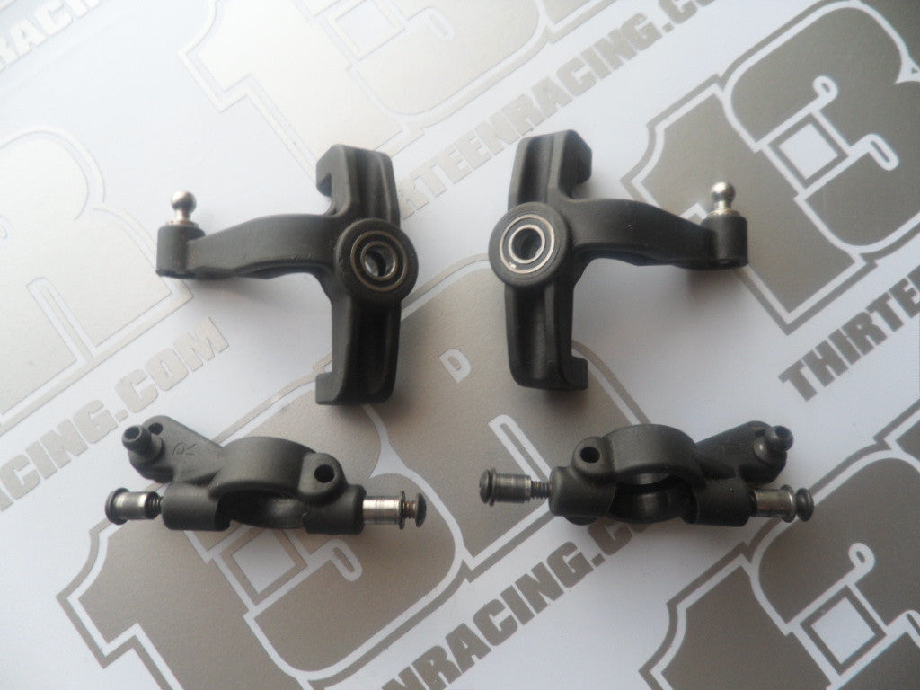Team Associated B44.1 Front Spindles & Carriers With Hardware - Used, B44, B44.2, B44.3