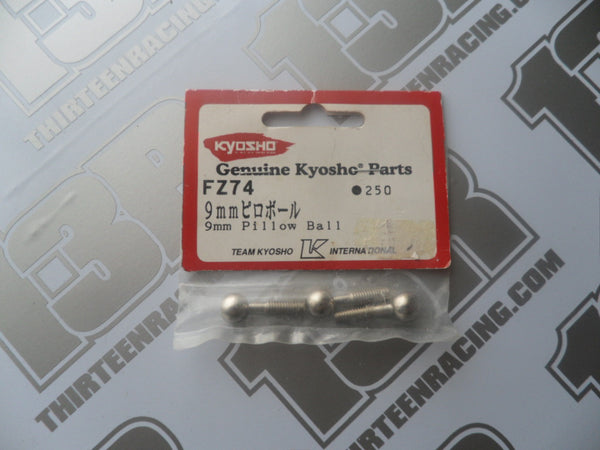 Kyosho 9mm Pillow Ball (3pcs), # FZ74 Or 97029, Super Ten, V One, FW05,