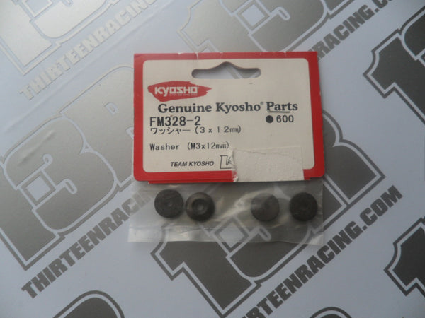 Kyosho M3 x 12mm Tapered Washer (4pcs), # FM328-2, FW05