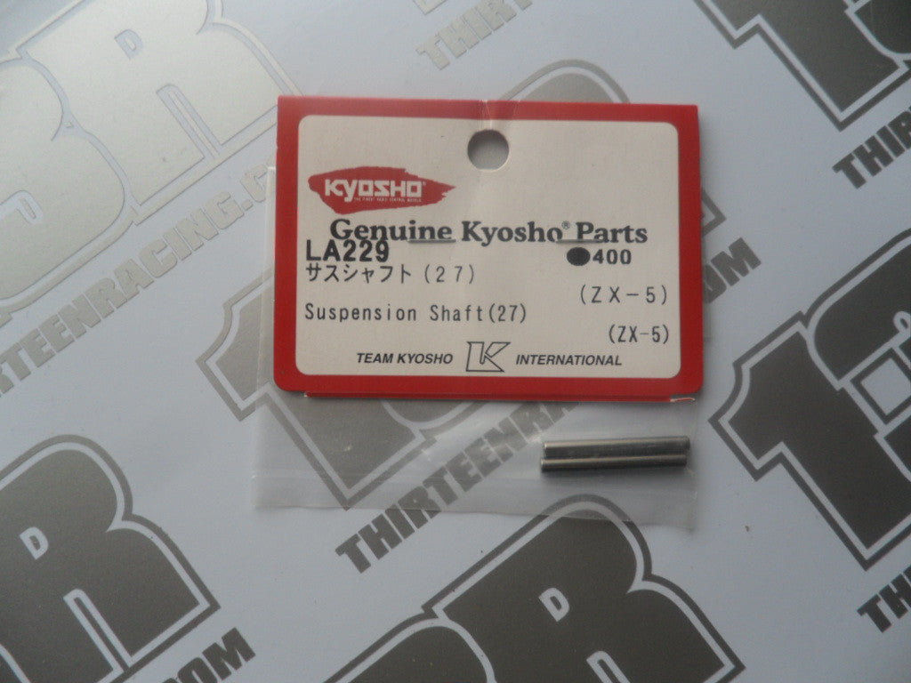 Kyosho 27mm Suspension Shafts/Hinge Pins (2pcs), LA229, ZX-5