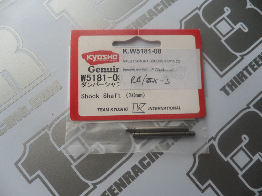 Kyosho Shock Shaft, 30mm (2pcs), # W5181-08, RB5, ZX-5