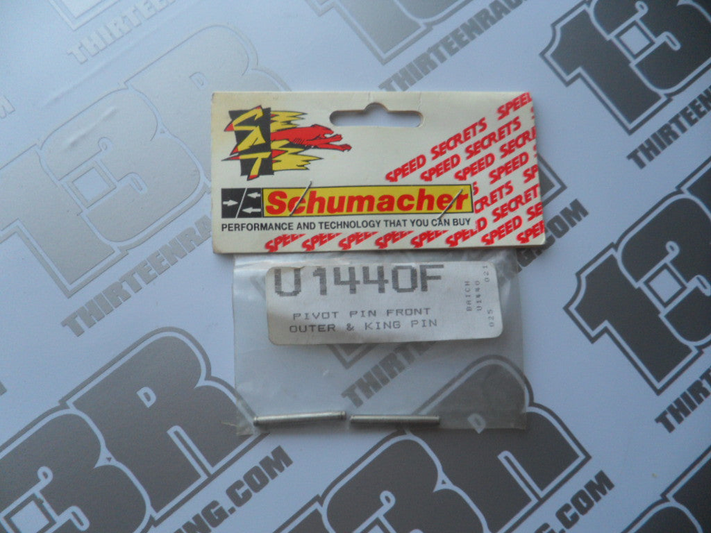 Schumacher CAT 2000 Front Outer Pivot Pins (2pcs), U1440F, EC/ECS/SE/98 CAT 3000