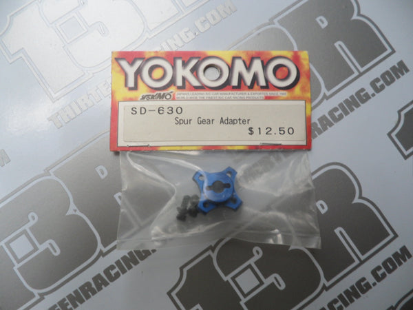 Yokomo MR-4 TC SD Blue Aluminium Spur Gear Adaptor, SD-630