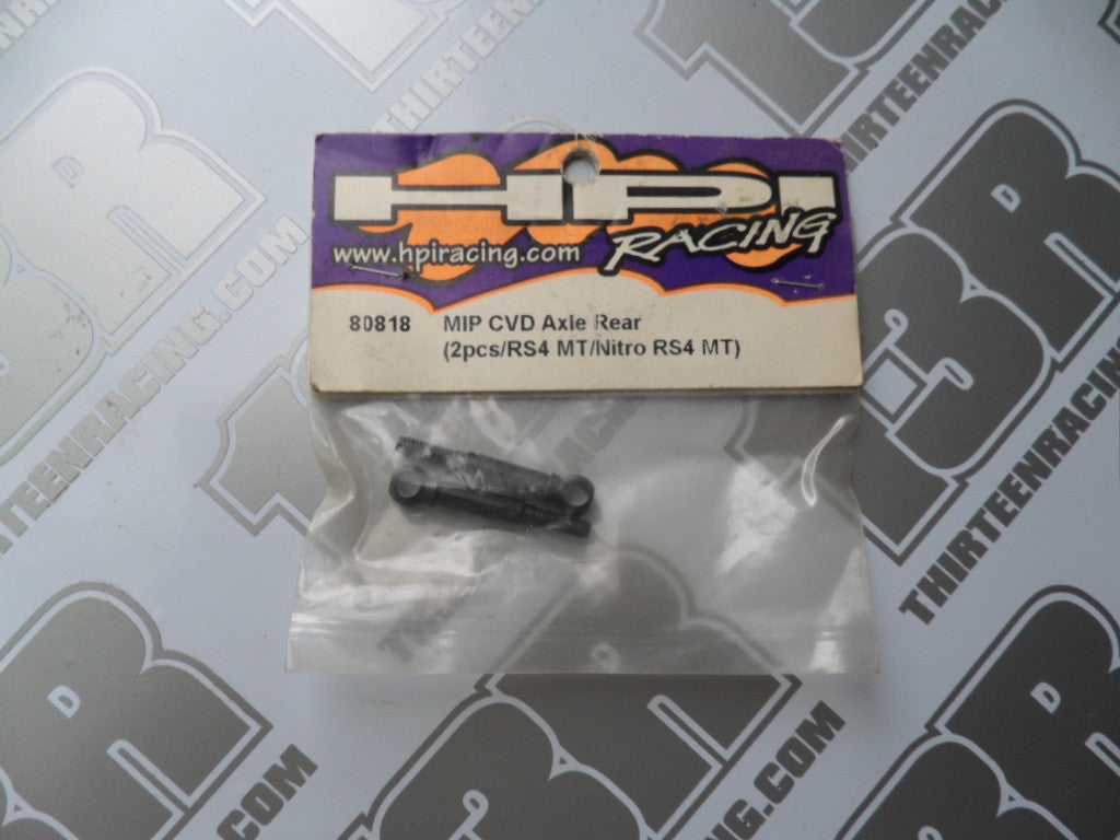 HPI Racing MIP CVD Rear Axle (2pcs), # 80818, RS4 MT, Nitro RS4 MT, MT2, Rush