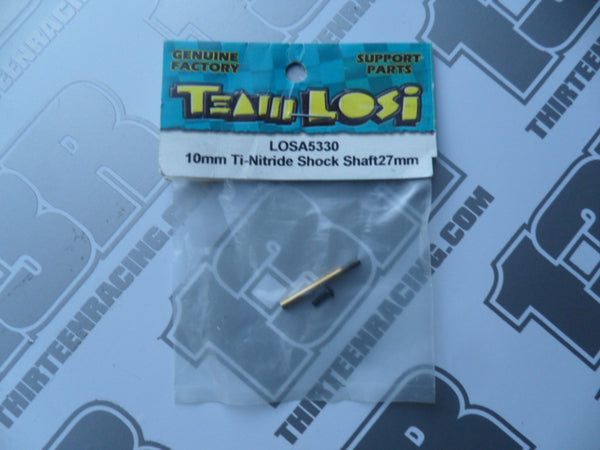 Team Losi JRX-S 27mm Ti-Nitride Shock Shaft, LOSA5330