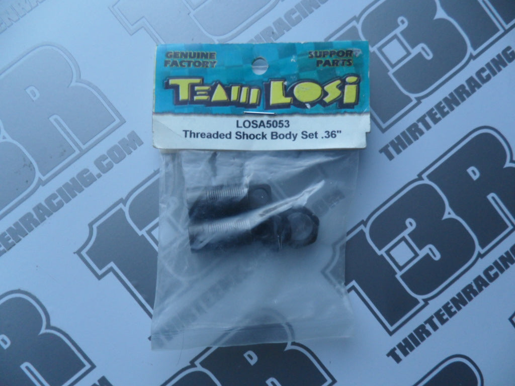 Team Losi .36" Threaded Shock Body Set, LOSA5053, Street Weapon, XXX-S