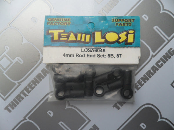 Team Losi 8B/8T 4mm Rod End Set (8pcs), LOSA6046