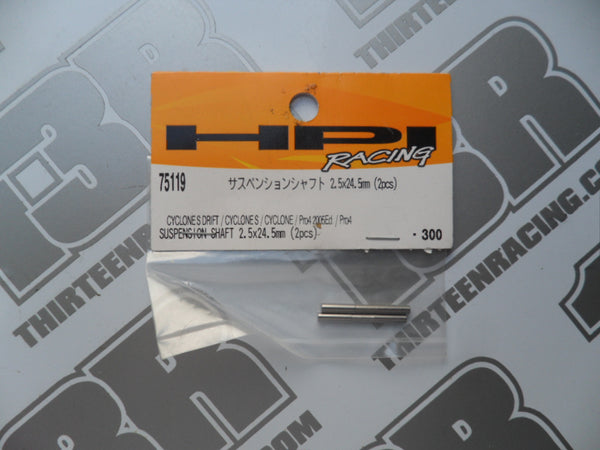 HPI Racing Pro 4 Suspension Shaft 2.5x24.5mm (2pcs), # 75119
