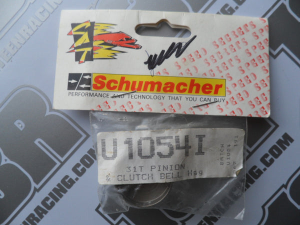 Schumacher Nitro 31T Pinion Clutch Bell Housing, U1054I