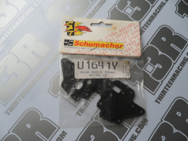 Schumacher Nitro 10 Rear Shock Mount - Black WFE, U1641Y