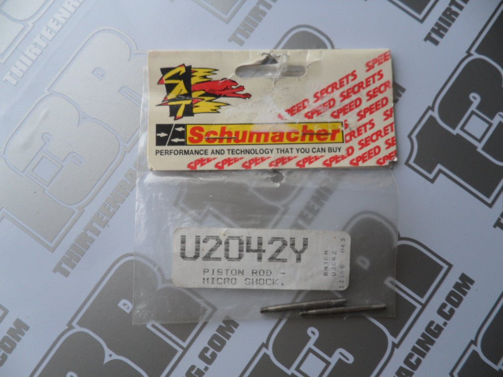 Schumacher Piston Rods For SST Micro Shocks (2pcs), U2042Y